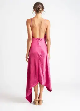 One Fell Swoop Audrey Dress In Boysenberry Size 8 for rent on The Volte - image 3