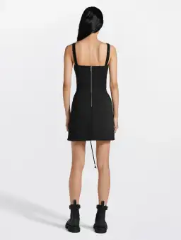 Dion Lee Laced Utility Corset Dress Black Size 8 / S for rent on The Volte - image 3