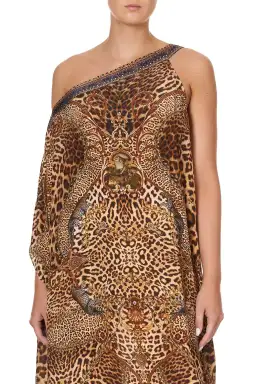 Camilla Lady Lodge One Shoulder Kaftan with Neckband Print Size 8/S-M for rent on The Volte - image 5