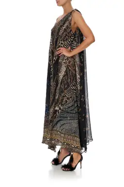 Camilla One Shoulder Long Dress Lady Stardust Print Size 8 for rent on The Volte - image 2