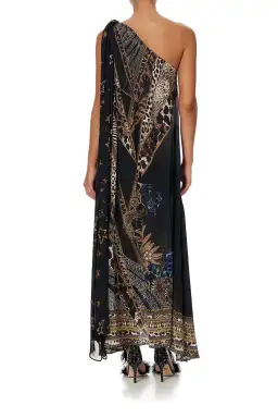 Camilla One Shoulder Long Dress Lady Stardust Print Size 8 for rent on The Volte - image 3