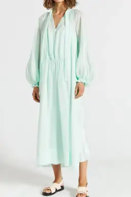 Lee Mathews Soma Maxi Dress in Mint Size 0 / Au 6 for rent on The Volte - image 2