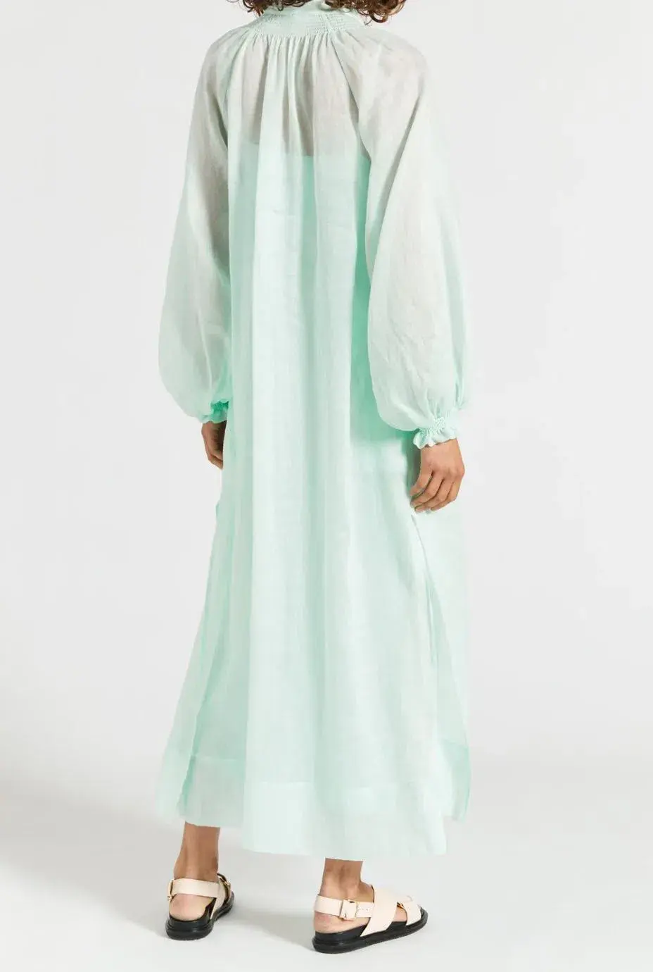 Lee Mathews Soma Maxi Dress in Mint Size 0 / Au 6 for rent on The Volte - main image