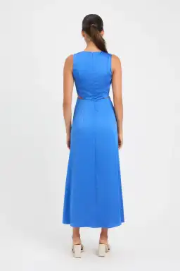 Kookai Milan Cut Out Dress Sapphire Size 36/AU 8 for rent on The Volte - image 3