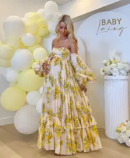 Rooh Collective Poppy Zephyr Maxi Dress Floral Size M / Au 10 for rent on The Volte - image 2