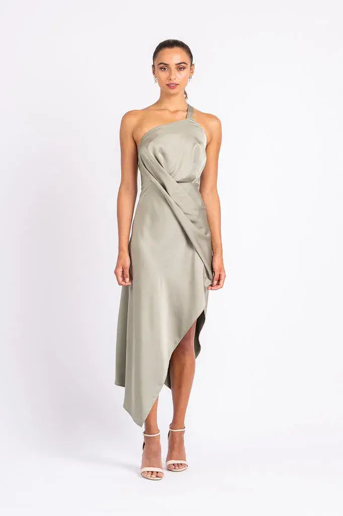 One Fell Swoop Harlequin Dress in Serpent Size 12 for rent on The Volte - main image