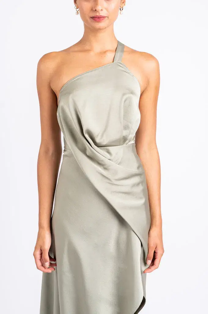 One Fell Swoop Harlequin Dress in Serpent Size 12 for rent on The Volte - main image