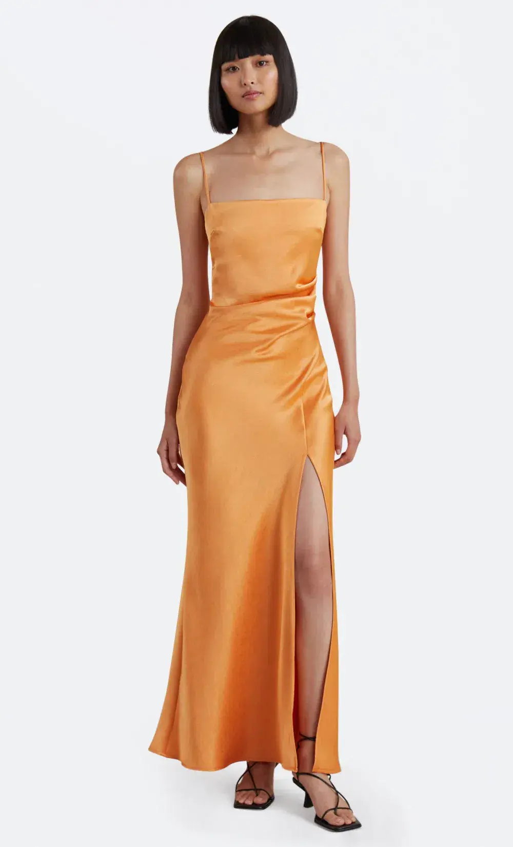 Bec and Bridge Nadia Maxi Dress Gold Size 10 for rent on The Volte - main image