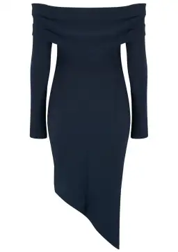 Bec & Bridge Florence Off The Shoulder Dress Blue Size 10 for rent on The Volte - image 5