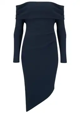Bec & Bridge Florence Off The Shoulder Dress Blue Size 10 for rent on The Volte - image 4