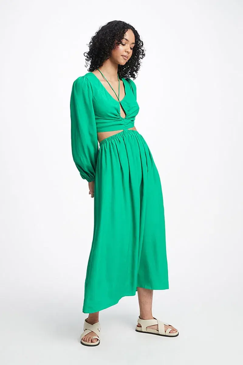 Steele Whitney Dress Green Size 16 for rent on The Volte - main image