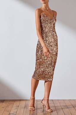 SHONA JOY FAYE COCKTAIL MIDI DRESS sz 10