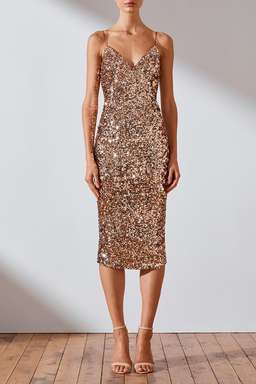 SHONA JOY FAYE COCKTAIL MIDI DRESS sz 10