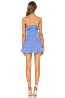 NBD Mugsy Mini Dress Periwinkle Blue Size S / Au 8 for rent on The Volte - image 3