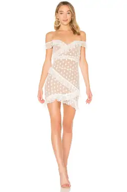 Majorelle Bandit Dress White Size S / Au 8 for rent on The Volte - image 1