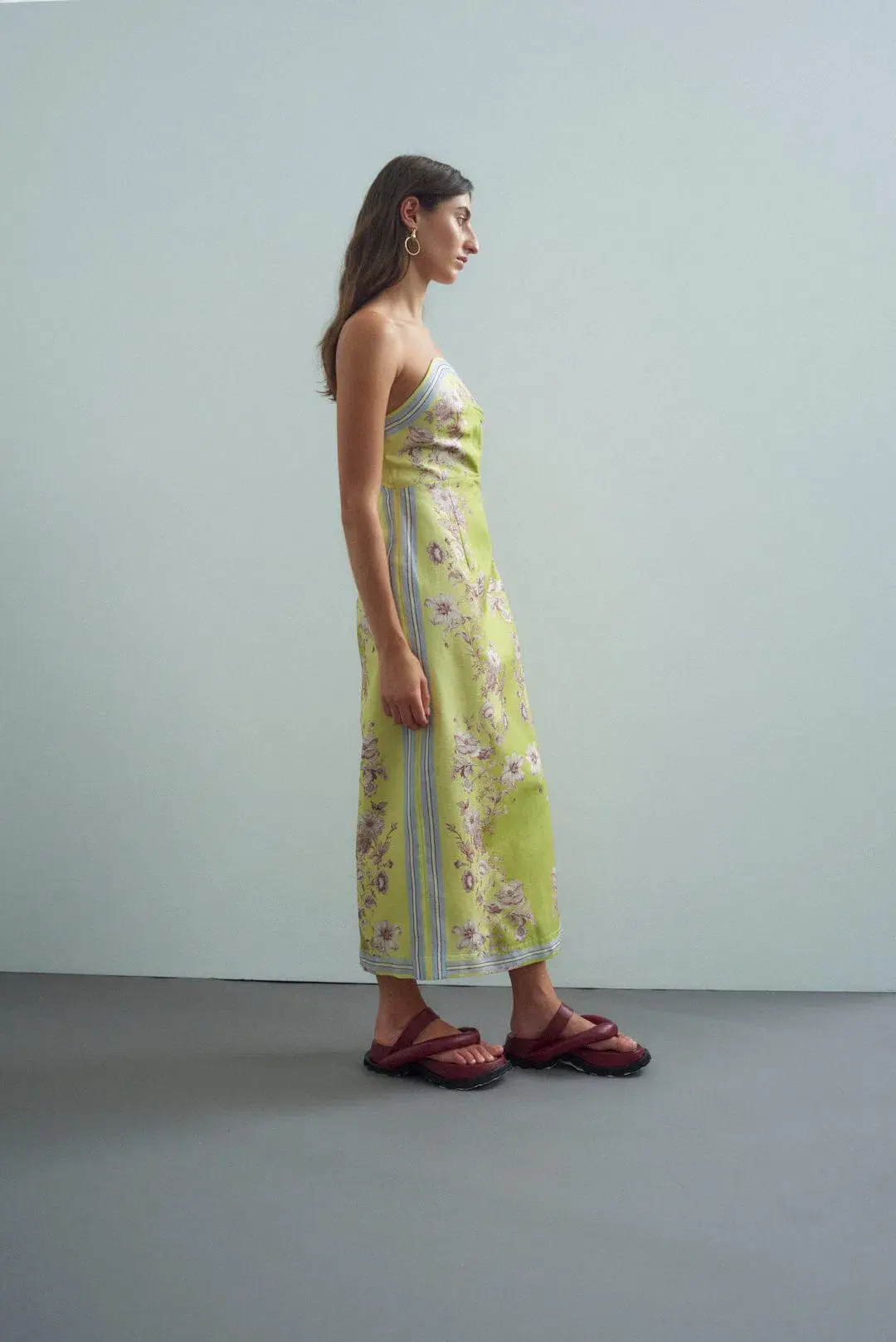 Alemais Marlow Bodice Dress Multi Size 14 for rent on The Volte - main image