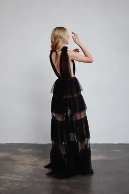 Lexi Zendaya Dress Black Size 14 for rent on The Volte - image 2