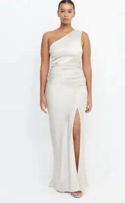 Bec & Bridge The Dreamer Asym Dress Sand Size 8 for rent on The Volte - image 4