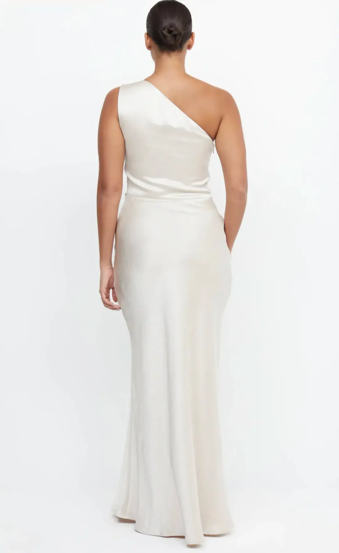 Bec & Bridge The Dreamer Asym Dress Sand Size 8 for rent on The Volte - main image