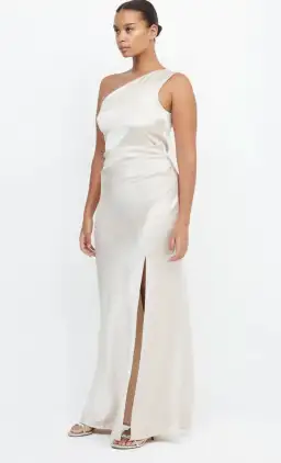 Bec & Bridge The Dreamer Asym Dress Sand Size 8 for rent on The Volte - image 2