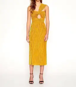 Alice McCall Power Lady Dress in Yellow Size 6 for rent on The Volte - image 1