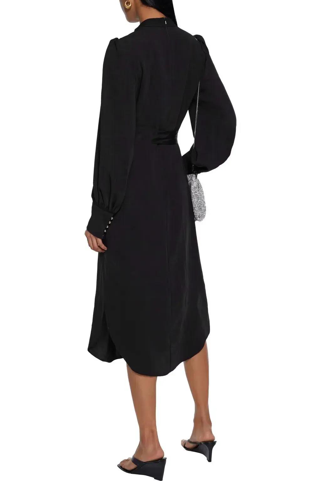 Zimmermann Espionage Chain Dress Black Size 2/Au 12 for rent on The Volte - main image