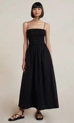 Bec & Bridge Alina Midi Dress Black Size 10 / M for rent on The Volte - image 3