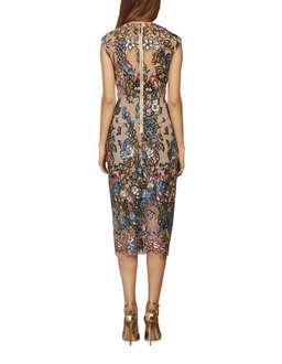 BRONX & BANCO BIRDS OF PARADISE MIDI DRESS size 14 for rent on The Volte - image 5