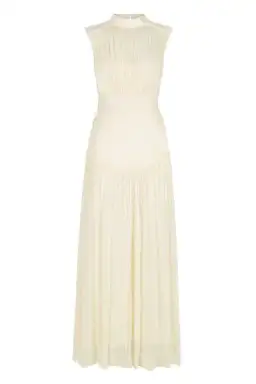 Shona Joy Clemence High Neck Dress Cream Size 12 for rent on The Volte - image 3