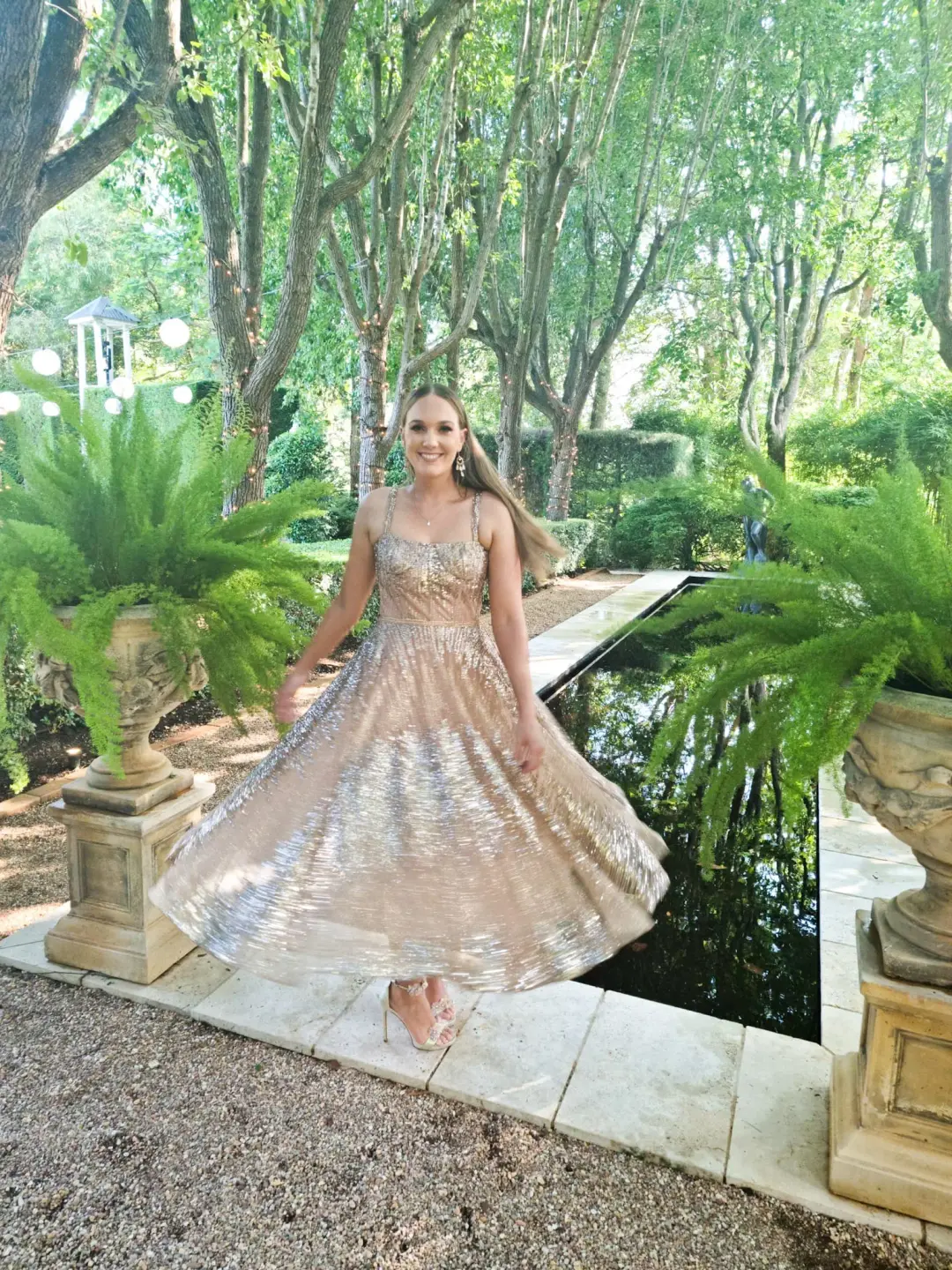 Bronx & Banco Mademoiselle Dress Nude Size M/Au 10 for rent on The Volte - main image