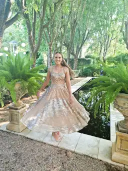 Bronx & Banco Mademoiselle Dress Nude Size M/Au 10 for rent on The Volte - image 2