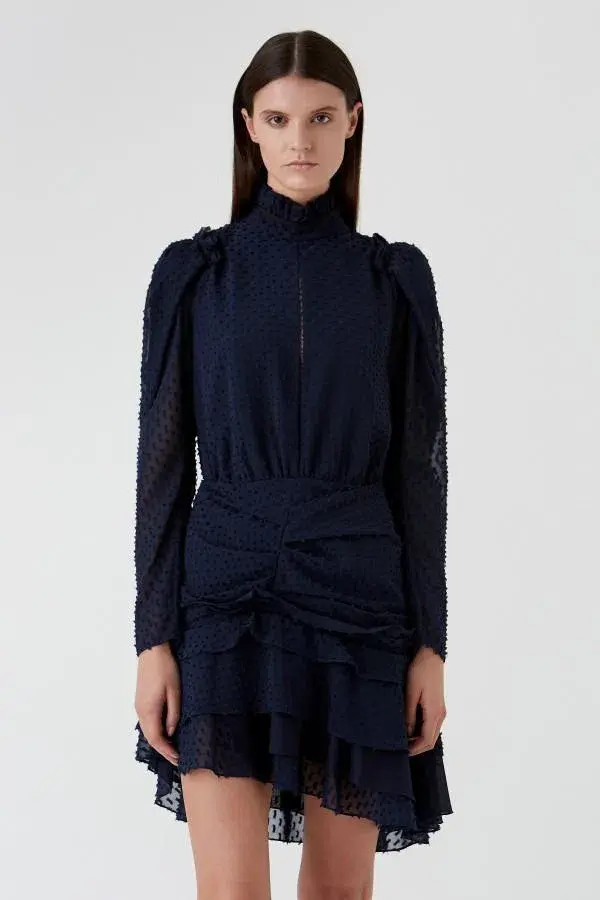 Camilla and Marc Evelyn Dress Navy Size 8 for rent on The Volte - main image