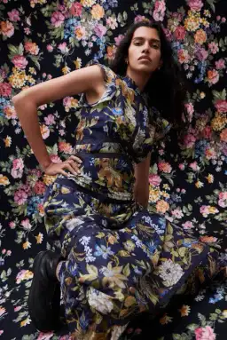 Sir the Label Lilian Tiered Gown Floral Size 0 / Au 6 for rent on The Volte - image 4