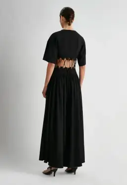 Camilla and Marc Brea Cut Out Dress Black Size 6 for rent on The Volte - image 3