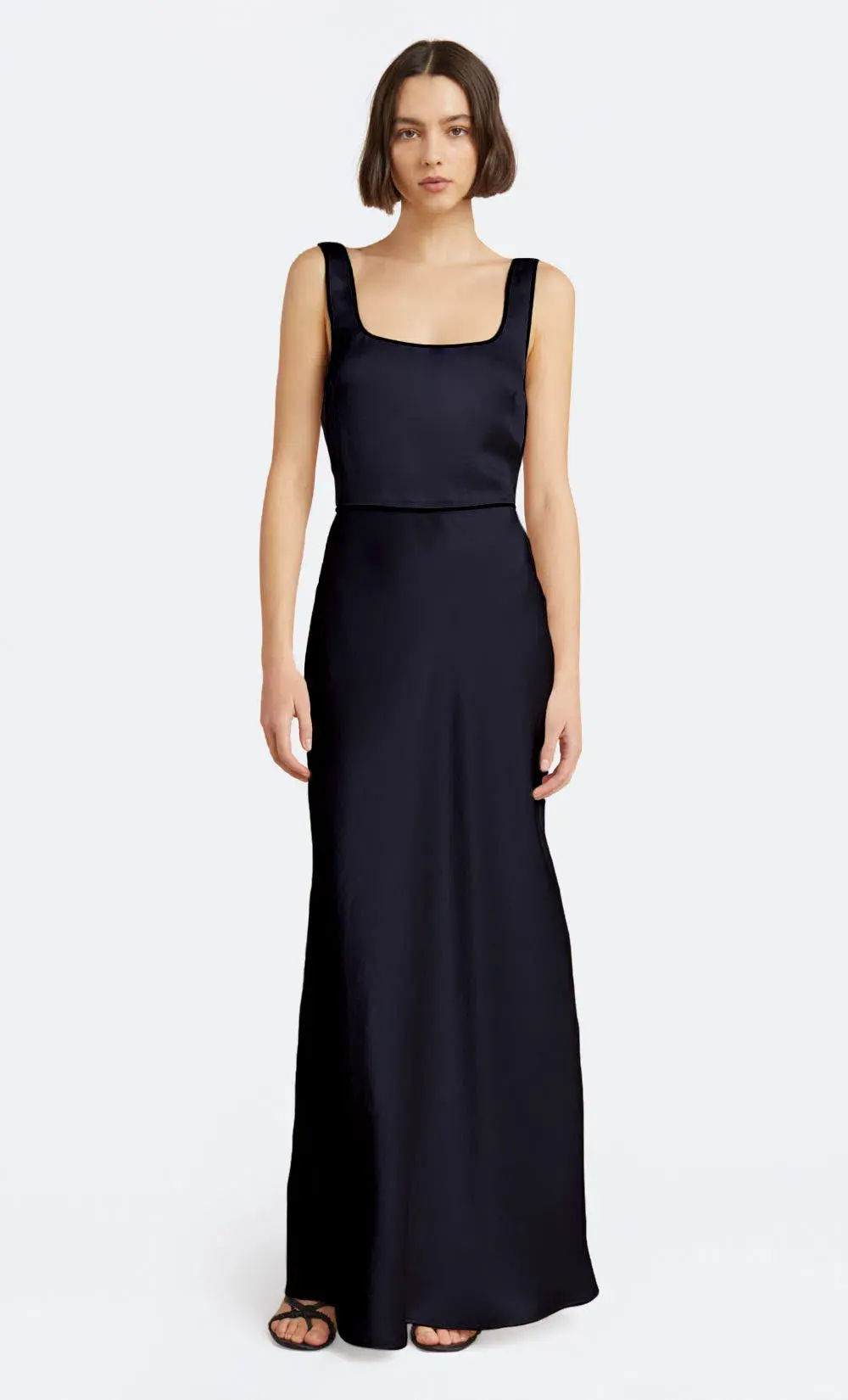 Bec & Bridge Kimberley Maxi Dress in Ink Navy Size M / AU 10 for rent on The Volte - main image