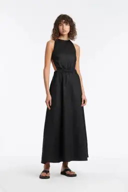 Sir The Label Alena Maxi Dress Black Size 1 / AU 8 for rent on The Volte - image 1