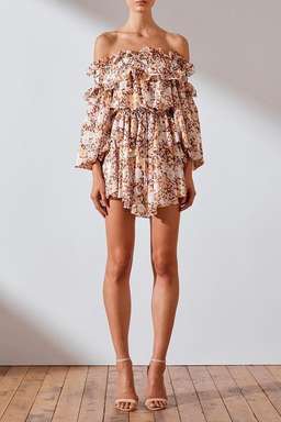 SHONA JOY DIXIE OTS MINI DRESS sz 8