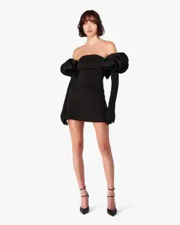 Miscreants Scuba Cupid Dress Gloves & Puffs Black Size XS for rent on The Volte - image 1