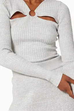 Anna Quan Laila Top Pebble Grey Size 4 / XXS for rent on The Volte - image 5