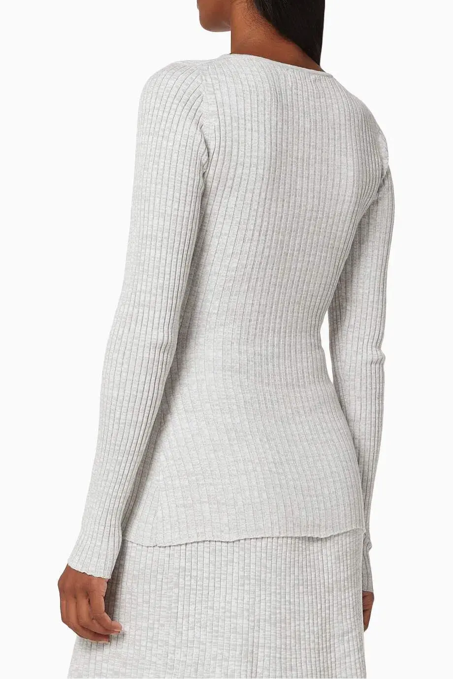 Anna Quan Laila Top Pebble Grey Size 4 / XXS for rent on The Volte - main image