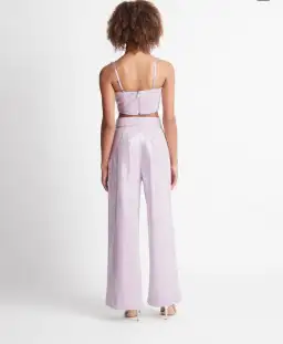 Sheike Cleo Sequin Top Size 14 & Pant Set Lilac for rent on The Volte - image 3