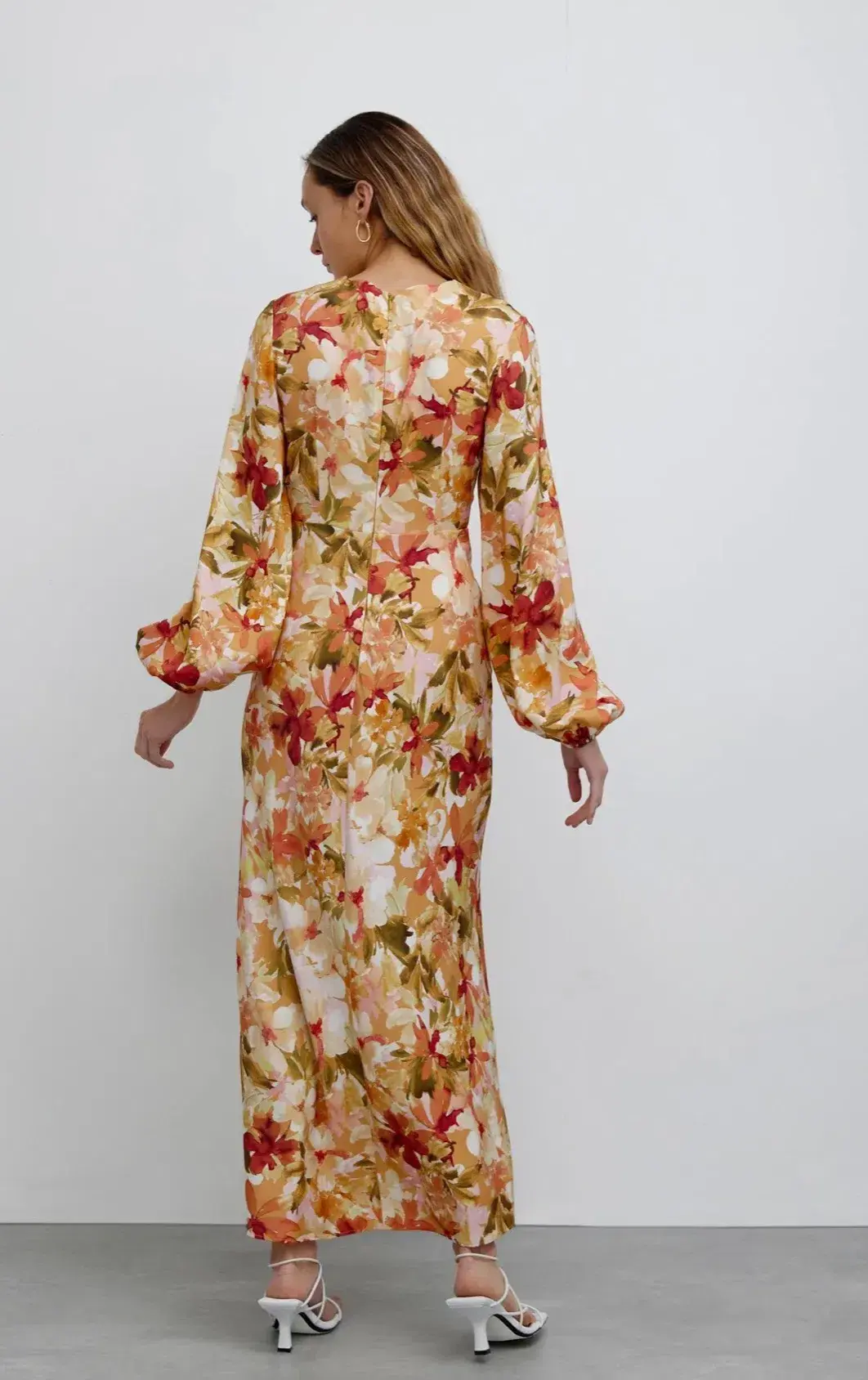 Significant Other Lucia Maxi Dress Watercolour Size 12 for rent on The Volte - main image