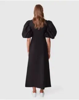 Torannce Floating On A Cloud Black Maxi Dress Black Size 14 for rent on The Volte - image 3