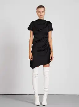 Anna Quan Macey Mini Dress Ebony Size 8 for rent on The Volte - image 1