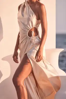 Sonya Moda Nour Maxi Dress Ocean Pearl Size 6 / XS for rent on The Volte - image 3