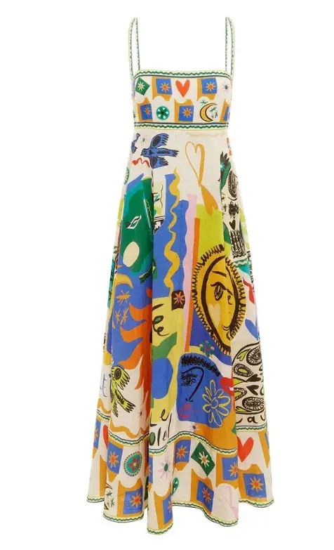 Alemais The Soleil Sundress Multi Size 14 - Image 2