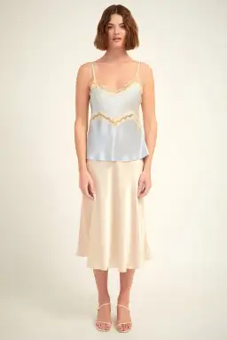 Ginia Hope Lace Cami Blue Size S / Au 8 for rent on The Volte - image 1