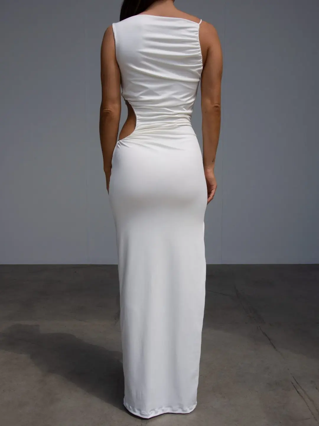 Effie Kats Rae Gown White Size 8 for rent on The Volte - main image