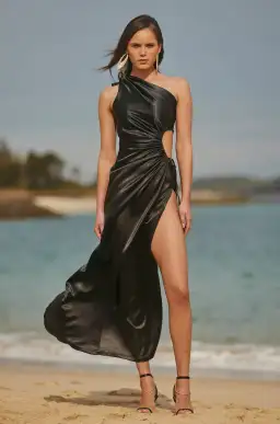 Sonya Moda Nour Black Maxi Dress Black Size 10