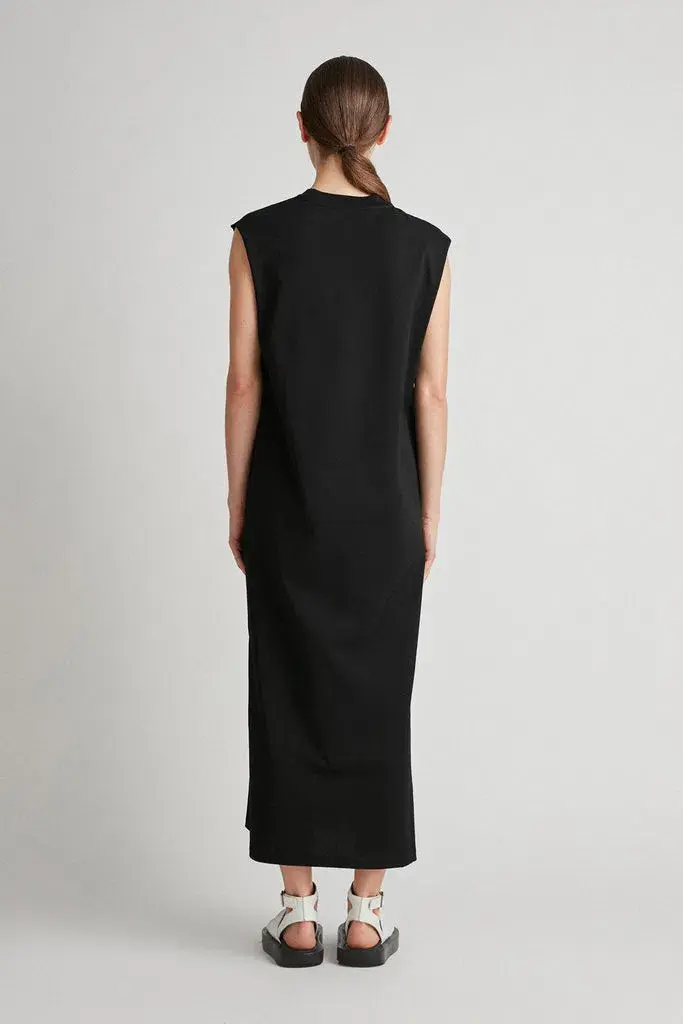 Camilla and Marc Emery Cotton Tank Dress Black Size 12 for rent on The Volte - main image